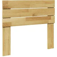vidaXL Hoofdbord 150 cm massief eikenhout