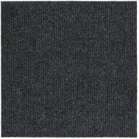 vidaXL Tapijt Loper Lichtgrijs 100 x 100 cm Stof
