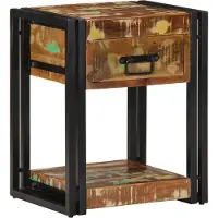 vidaXL Nachtkastje 2 st Multikleur 40 x 35 x 50 cm