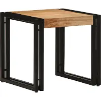 vidaXL Salontafel bruin, 40 x 40 x 38 cm, massief acaciahout