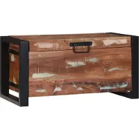 vidaXL Opbergkisten Multikleur 60 x 30 x 30 cm Massief gerecycled hout