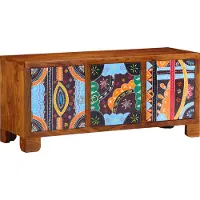 vidaXL Schoenenbank Honing bruin 100 x 35 x 45 cm Massief Acacia Hout