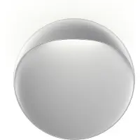 Louis Poulsen Flindt Buiten Wandlamp Ø 400 mm | Aluminium color texture | 3000 K