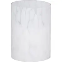 Arti Casa Led Kaars Ø9 x 12 cm - Led Kaarsen met Bewegende Vlam - Led Kaarsen met Timer - Led Kaarsen op Batterijen - 6 uur Timer Functie - Wit
