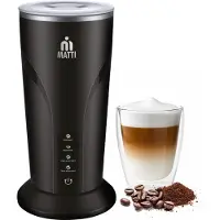 MATTI 4-in-1 - Elektrische Melkopschuimer - Melkopschuimer - Melkopschuimer Electrisch - Warm & Koud Opschuimen - 300ml - Cappuccino - BPA-vrij