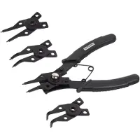 Kreator KRTH60905 borgveertang 150 mm - 4 verwisselbare bekken - 16 mm werkbreedte