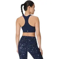 Sweaty Betty Sport BH Women Stamina Workout Navy Blue-L