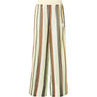 Adidas Broek 'Summer Glow Firebird' chamois / lichtbeige / grafiet / pastelgroen