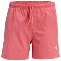 Jack & Jones JUNIOR zwemshort koraalrood Jongens Polyester - maat 176