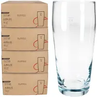 MamboCat 48-delige set bierglazen WILLIBECHER 0,4L geijkt van glas – 42177