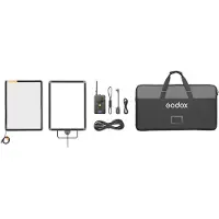 Godox AD21 K2 Electric Adjustable Diffusion Panel (60×45cm, CRMX & Bluetooth Control) with Carry Bag