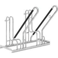 WSM Fietsenrek 4702 XBF, 1-zijdig, voor banden tot 64 mm, 2 parkeerplaatsen, B 1000 x D 850 x H 845 mm