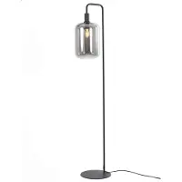 Light & Living Vloerlamp Lekar met smoke glas
