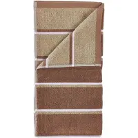 Zone Denmark Sauna handdoek Terracotta-camel-lupine, 70x140 cm