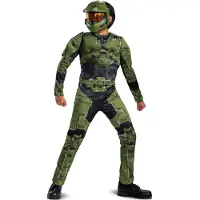 Disguise HALO (MICROSOFT), Master Chief Infinite Fancy Aankleden, Maat M (7-8 jaar), Jongens