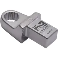 SW-Stahl 03853L Insteekringsleutel 13 mm I Insteekvierkant 14 x 18 mm I Insteekringsleutel SW 13mm