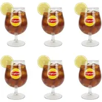 Lipton Ice Tea Glas 25 cl – Origineel Frisdrankglas – Horecakwaliteit – Vaatwasserbestendig