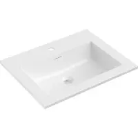 Mexen Otis inbouw wastafel 61 x 46,5 cm, wit glans - 25186000