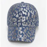 HS Petje - Meerdere Kleuren en Prints - Blauw Leopard Print