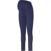 Be Mammy BE-BE20-230-LE Dames Zwangerschapsleggings - Lang - Katoen - Elasthan - Yogabroek - Marineblauw - XL