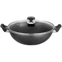 Sonex Graniet Wokpan - 32 cm / 5 ltr (Geschikt voor alle warmtebronnen)