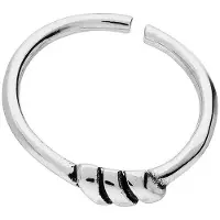 Lucardi - Dames Stalen helixpiercing - Piercing - Staal - Zilverkleurig