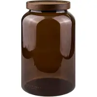 Mette Ditmer Luna pot met deksel large 20 cm Bruin