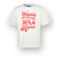 Vingino Girls Hannemiek T-shirt Real White Size: 2 | T-shirts Outlet | kids | Wit