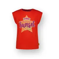 Vingino Girls Hosie T-shirt Breeze Red Size: 12 | T-shirts Outlet | kids | Rood