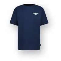 Vingino Boys T-shirt Basic Boxy T-shirt Dark Blue Size: 4 | T-shirts Outlet | kids | Blauw