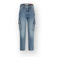 Vingino Loose Jeans Castiano cargo Jongen Blauw 92
