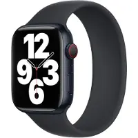 Apple Siliconen solobandje voor de Watch | 38/40/41/42 mm - Maat 3 - Midnight