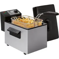 Fritel Friteuse - A101 - Friteuse met anti-stofdeksel - Friteuse met koelzone - Voor 2-4 personen - 2000 W - 3 L