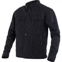 John Doe Maverick, stoffen jas ,zwart ,3XL