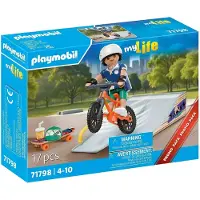 Playmobil Snowboarder With Ramp Construction Game Veelkleurig Kinderen