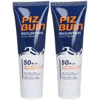 Piz buin Mountain Zonnebrandcrème Spf50+ 2x50 ml Crème