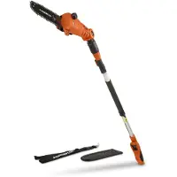 Powerplus Dual Power Telescopische Accu-kettingzaag POWDPG75385 - Snoeizaag op batterij van 40 V met zwaard, zonder accu en lader, zaagblad van 25 cm, automatische kettingsmering, tuingereedschap