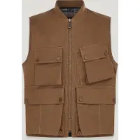Belstaff Windermere Zandkleurig Motorvest Maat M
