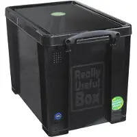 Really Useful Box opbergdoos 19 liter, zwart