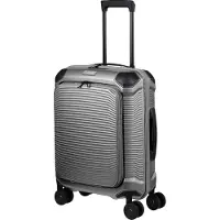 Travelite Millennium Spinner Cabin Trolley Frontpocket silver