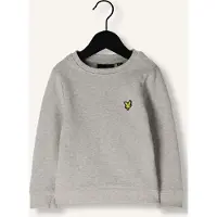 Lyle & Scott Baby Truien & Vesten Plain Crew Neck Sweatshirt - Lichtgrijs - Maat 86/92