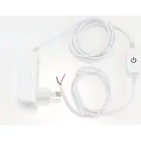 Tradim 65411 12V DC Snoerdimmer met Voeding 24W Wit