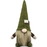 Unyqoos Gezellige handgemaakte kerstgnome voor sfeervolle feestdecoratie
