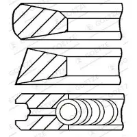 Sonstiges ENGINE 08-744700-00 Zuigerveerset