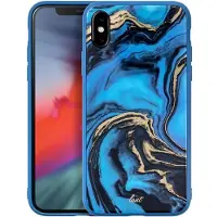 Laut Mineral Glass iPhone Xs Max Hoesje Blauw