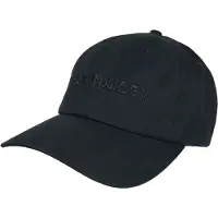 Iron Maiden Cap - Logo - voor Mannen - zwart - Maat Standard