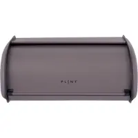 Plint | retro broodtrommel (breadbox) compact | bijna zwart/almost black
