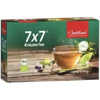 Jentschura 7x7 kruidenthee - thee om te ontzuren - 100 theefilters