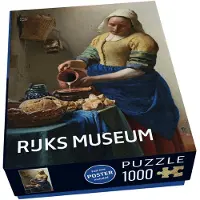Bekking & Blitz Puzzel (1000 stukjes): Melkmeisje, Vermeer, Rijksmuseum