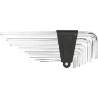 GRUPA TOPEX - Lange Inbussleutel Set - 1.5-10 mm - 9 stuks